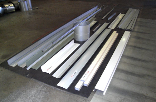 Flashings, Zincalume, Colorbond, Galvanised or Stainless Steel